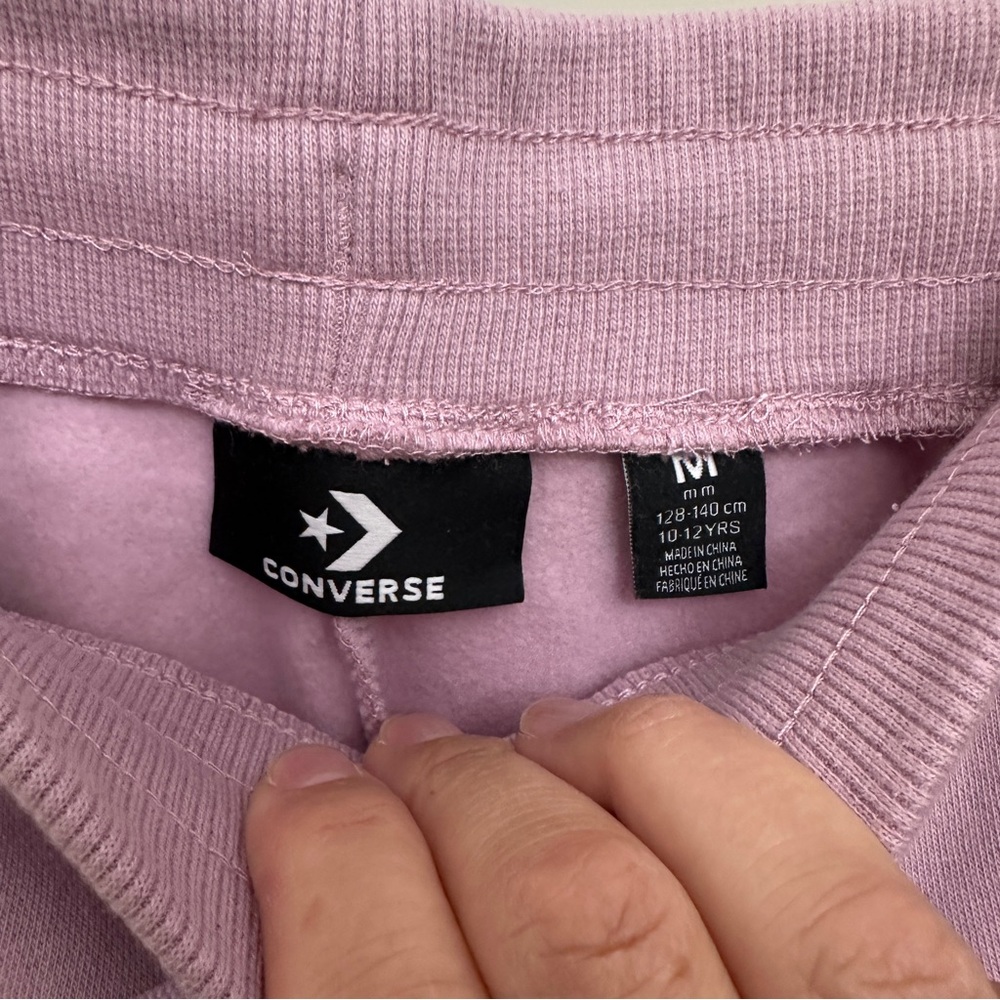 Converse
Big Girls Shine High Rise Flare Jogger Pants size 10-12y kids NWT - Picture 4 of 5